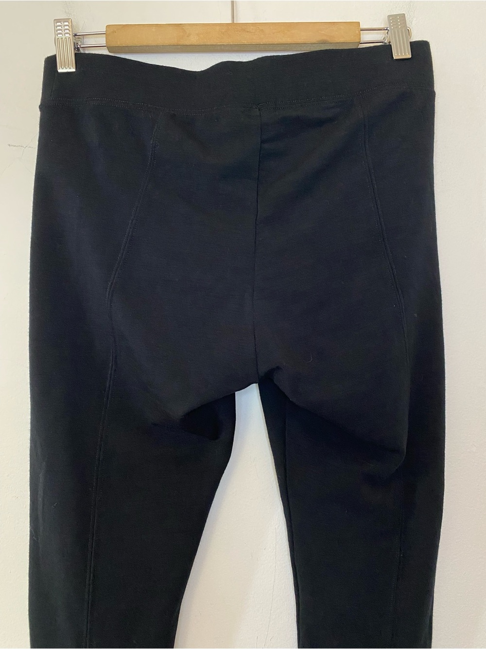 WOOLX Stella Merino Wool Base Layer Leggings Black Sz Medium - Picture 10 of 10